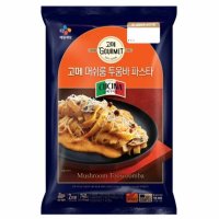 CJ제일제당 cj제일제당 고메 머쉬룸 투움바 파스타 2인분 한끼식사 야식 간식 740g