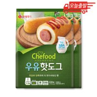 롯데 쉐푸드 우유 핫도그 9개입 630g 2개