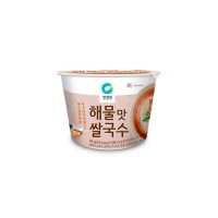 청정원 해물맛 쌀국수 92g x 12개 용기 즉석식품 259540