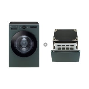 LG 트롬 오브제컬렉션 건조기 + 키높이 수납함 RD20GNGF