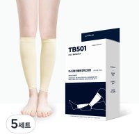 디스크랩 의료용 종아리 다리 압박 밴드 스타킹 살색 TB501 MEDIUM  M  5세트