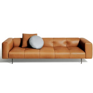 (정품) DE PADOVA 데 파도바 에레이 소파 / 302cm / 건메탈 베이스 & 비스코토