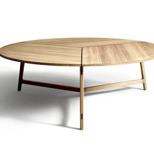 (정품) DE PADOVA  마와리 테이블 / 지름 190cm / 네츄럴 오크