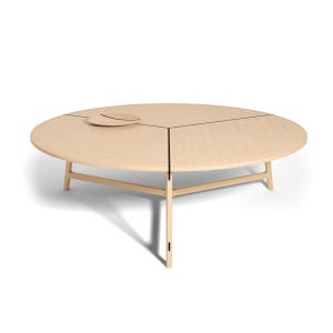 (정품) DE PADOVA  마와리 테이블 / 지름 220cm / 네츄럴 오크