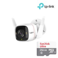 티피링크 Tapo SD카드 실외용 야간 풀칼라 CCTV 홈캠 세트 C320WS 128GB