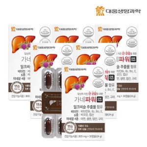 대웅생명과학 가네파워 밀크씨슬 6박스(6개월분) / 비타민 미네랄