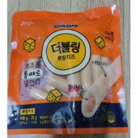 진주햄 더블링 뿌링치즈 파우치 25g 16개입