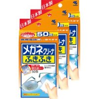 Kobayashi Lens Cleaning Tissues 일본 코바야시 렌즈 메가네 안경 선글라스 휴대폰 크리너 티슈 50매 3팩