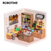 Robotime Rolife 3D 퍼즐 슈퍼 터 매혹적인 북 플라스틱 DIY 미니어처