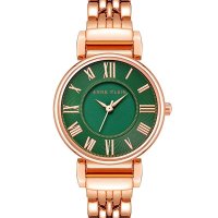 앤클라인 Anne Klein 여성용 메탈 손목 시계 로즈 그린 Rose Green 2158GNRG