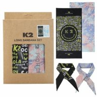 매장발송 K2 남여공용 등산 LONG 반다나 SET 2PCS KUA23901