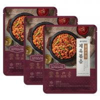 쉐프컬렉션 꿀고추장제육볶음 200g x 3팩 한돈 불백 주물럭 두루치기 밀키트 반찬 안주