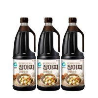 대상 청정원 장아찌 간장소스 1 7L 3병