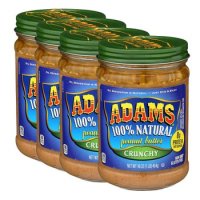 심플리 아담스 내추럴 천연 땅콩 피넛 버터 크런치 Adams 100 Natural Peanut Butter Crunchy