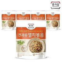 W쇼핑 청정원 종가집 견과류멸치볶음 100g 5개 - W쇼핑