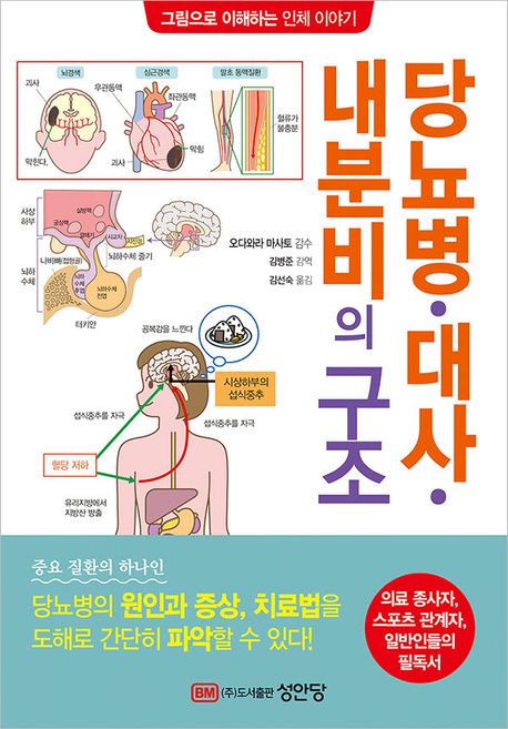 당뇨병·대사·내분비의 구조 / 오다와라 마사토 감수 ; 김병준 감역 ; 김선숙 옮김