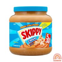 스키피 SKIPPY 크리미 피넛 버터 땅콩잼 대용량 2 27kg