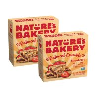 네이쳐스베이커리 Natures Bakery 네이처스 베이커리 오트밀 크럼블 스트로베리 바 6개입 2EA