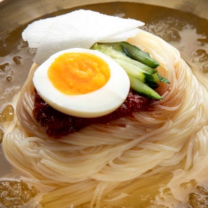 꿩 육수와 밀면의 만남 밀면 4인분