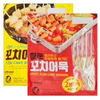 어묵탕 오뎅탕 꼬치어묵 518g + 매운 꼬치어묵 528g_MC