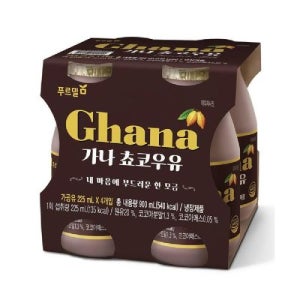 푸르밀 가나 초코우유 225ML*4