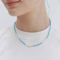 [리엔느와르] Joyful Summer Beads Necklace