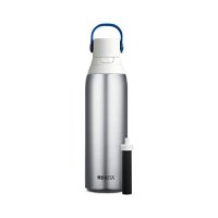 브리타 Brita 필터링 보틀 정수 휴대용 스테인리스 물병 메탈색 20온스