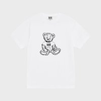 [마리떼 프랑소와 저버] DOODLE BEAR TEE white/black