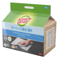 3M 스카치브라이트 다용도 행주 청소포100매