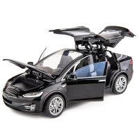 테슬라 model X 다이캐스트 미니어처 모형 스포츠카 피규어 자동차 차량 모델 장난감