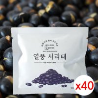 늘봄식품 열풍서리태  열풍서리태 40봉  40개