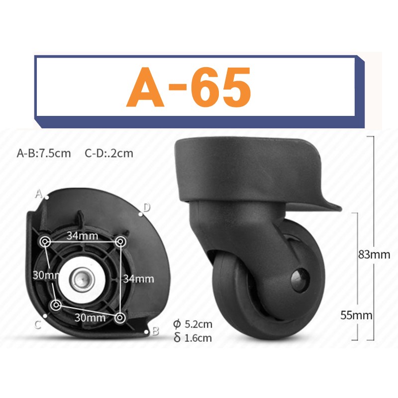 캐리어 바퀴 교체 부품 여행 가방 셀프 자가 수리 2열 더블 싱글 휠