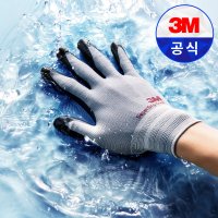 3M 3M 슈퍼그립 쿨 여름 작업 반코팅 안전 장갑