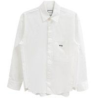 우영미 코튼 백로고 셔츠 - Wooyoungmi Cotton Back Logo Shirt -