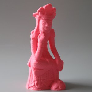 미륵보살반가사유상 명상 마음의 평화 평온한마음 3D프린팅 복제품  핑크  1개