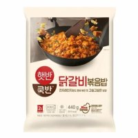 CJ제일제당 햇반쿡반 닭갈비볶음밥 440g