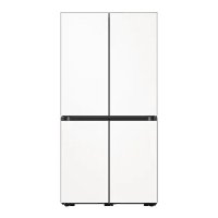 한국AM렌탈 냉장고 렌탈 삼성 비스포크 프리스탠딩 4도어 냉장고 865L 새틴화이트 RF85B9231W6 등록비면제 유지기간없음