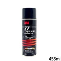 3M 77 강력 스프레이접착제 종이 포스터 부착용