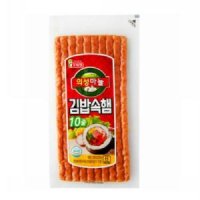 롯데웰푸드 의성마늘 김밥속햄 100G