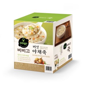 CJ제일제당 CJ 햇반 소프트밀 버섯야채죽 (420G*4입)