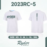 라이더 코튼라이크 반팔티셔츠 WH 2023신상 배드민턴티셔츠 2023RC-5