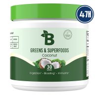 4개 Bloom Nutrition 슈퍼푸드 스피루리나 클로렐라