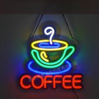LED 미니 네온 사인 COFFEE 조명 간판 전광판 보드