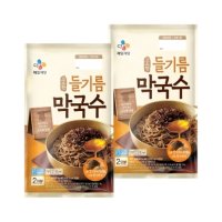 CJ제일제당 CJ 고소한 들기름막국수 356g x2개