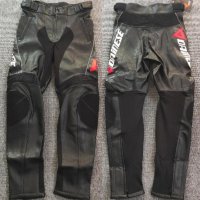 DAINESE 오토바이 바이크 라이딩 팬츠 가죽 바지 트 -레더 코트