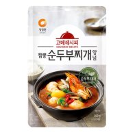 대상 청정원 짬뽕 순두부찌개 양념 2개 140g