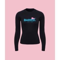 배럴 BARREL배럴X벨리곰 우먼 래쉬가드 X BELLYGOM WOMEN RASHGUARD B3SWWRG099BLK