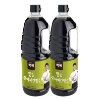 백종원의 만능 장아찌 간장소스 1 8L x 4