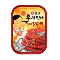 샘표 우리엄마 더덕장아찌 통조림 90g 1개