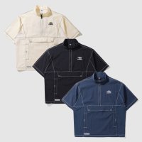 엄브로 UMBRO 크리스피타슬란 반팔 스탠넥 아노락 UO321CWT74